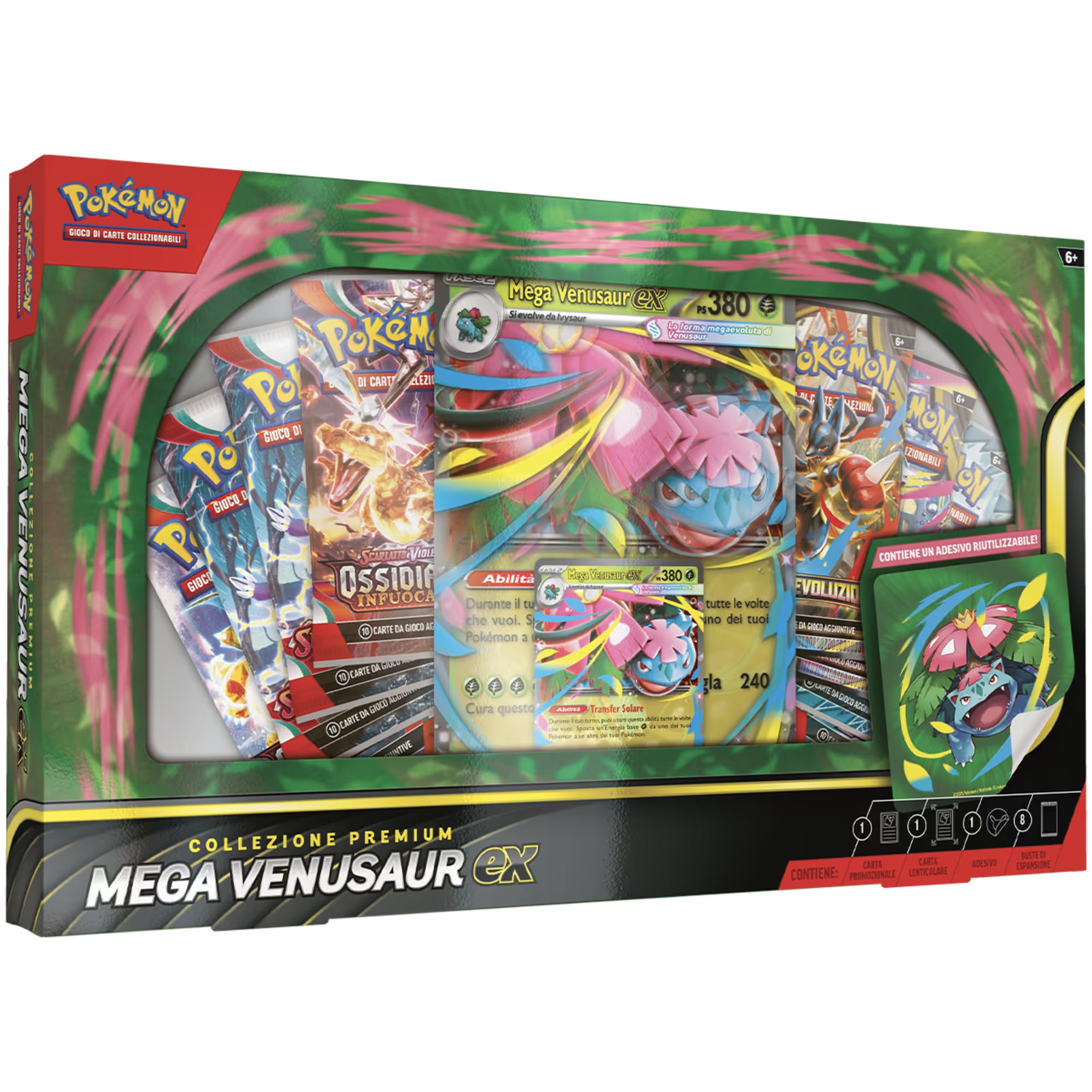 Pokémon collezione premium mega venusaur-ex