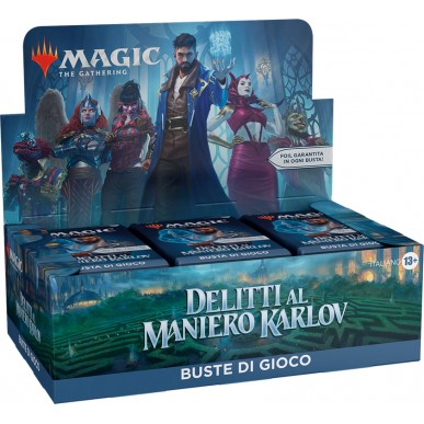 Delitti al Maniero Karlov - Play Booster Display da 36 Buste (ITA)