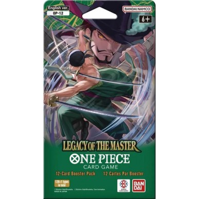 One Piece Card Game - Legacy of the Master OP-12 - Bustina Paper Sleeve da 12 Carte (ENG)