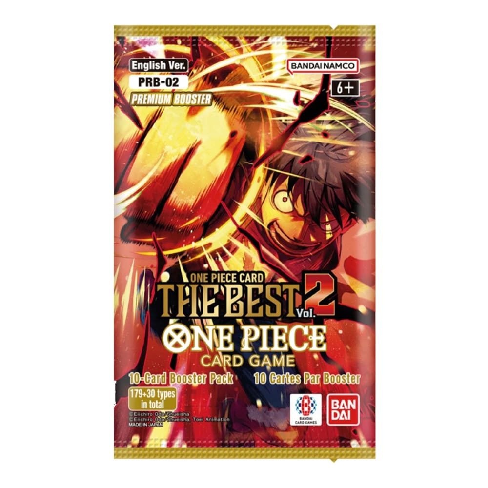 One Piece The Best PRB02 Booster pack 1 bustina versione Inglese