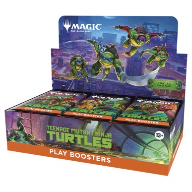 Teenage Mutant Ninja Turtles - Play Booster Display da 30 Buste (ENG) Uscita 06/03/2026