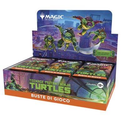 Teenage Mutant Ninja Turtles - Play Booster Display da 30 Buste (ITA) Prevendita Uscita 06/03/2026